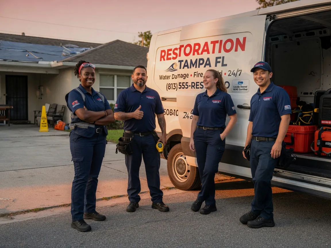 Water Damage Restoration company in Lawrence, KS