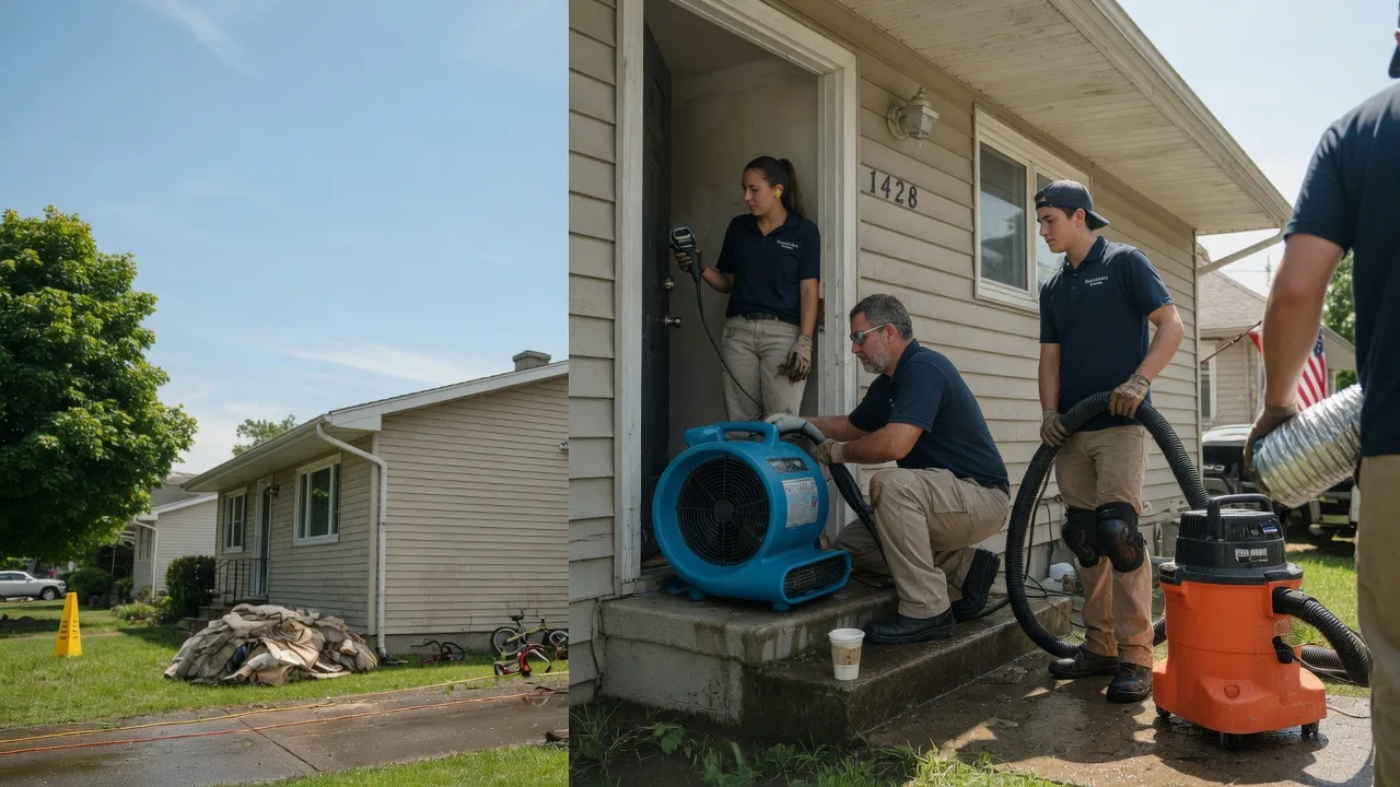Water Damage Restoration in Lawrence, KS near me